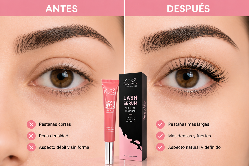 Sérum Potenciador para Pestañas y Cejas | Más densidad y definición en tu rutina diaria
