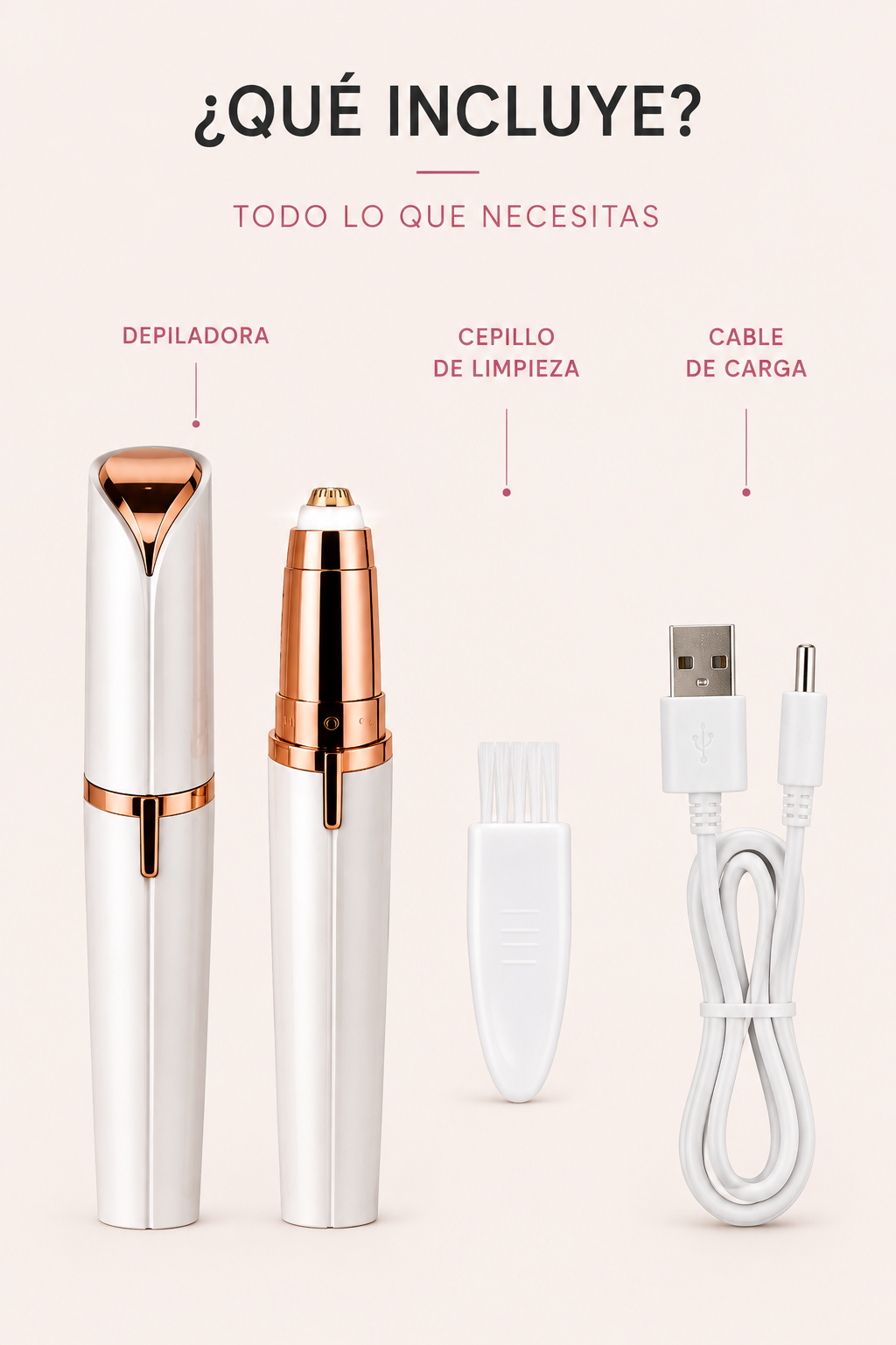 Depiladora Facial Pro™ 2 en 1